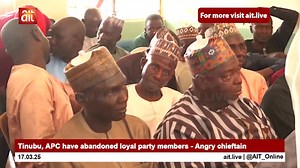 Tinubu, APC have abandoned loyal party members - Angry chieftain | AIT Online