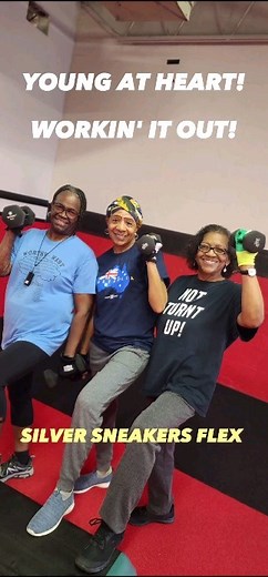 The Body By Sid Young At Heart/Silver Sneakers FLEX Class! If you're an active adult 65 years of age or older, and would like to join us, please call and we will check your eligibility! If you're eligible and meet the FLEX requirements, you can get started at no charge! We have fun workouts that include strength, cardio, balance, flexibility and endurance! For more information, 📞 614-286-9726! We would love to have you join us! In person and online classes! Oh, and we have SilverSneakers Certif