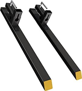 Amazon.com: YITAMOTOR 60" 4000LBS Clamp on Pallet Forks Heavy Duty Forks for Tractor Loader Bucket : Patio, Lawn & Garden