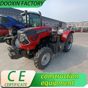 [Hot Item] Mountain Forest Use for Muddy 100HP Turning Flexible Cultivating Weeding Hauling 4WD Wheel Diesel Tractor