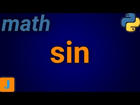 Python math.sin