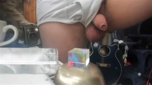 cock peeking through