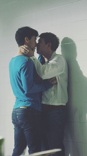 Every single Ben and Tim kiss in the Something Like Summer movie. The book has way more than just smooches! 😉 #lgbt #gay #lgbtq #instagay | Jay Bell