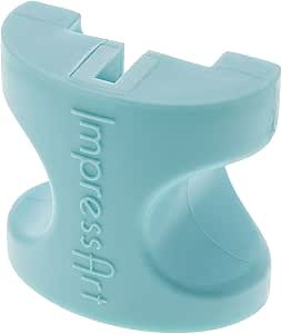 ImpressArt - Simple Strike Metal Stamping Jig, Easy-Grip Stamp Holder for Metal Hand Stamping (9.5mm)