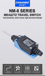 [Hot Item] 380VAC/15A Me Series Waterproof Limit Switch with Stainless Steel Roller