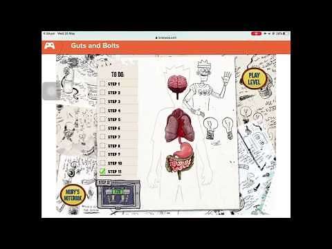 Guts and Bolts Step 11 Walkthrough | BrainPop Games