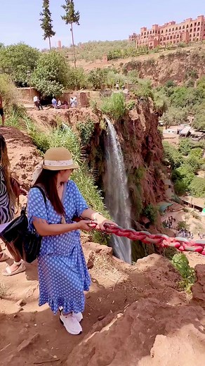 Visit Marrakech enjoy the best day trip to Ouzoud falls ⛰️ Morocco...