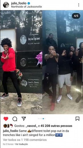 foolio went to the grave of 23 and diss him #foolio #yungenace #jacksonville #jaydayoungan