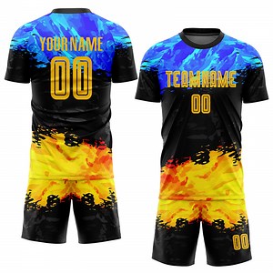 [Hot Item] Colorful Custom Sublimation Printing Training Soccer Uniform