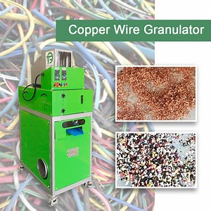 [Hot Item] Copper Wire Recycling Machine Mini Granulator Crusher for Cables