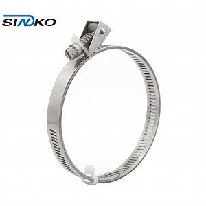[Hot Item] Wholesale Adjustable Ss 304 Pipe Hose Quick Release Hose Clamp