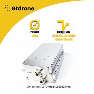 [Hot Item] 100W GaN Vco Anti-Drone Power Amplifier Module Signal Interceptor Jamming and Blocking (With MCU)