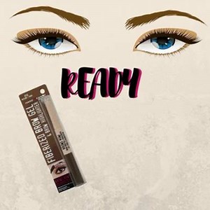 Ready...Set...BROW! Brows Now Fiberized Brow Gel & #Brow Highlighter Step 1: Comb through brow hair with spoolie. Set in place. Step 2: Highlight underneath to define & lift! #browgel #highlighter #mondaymakeover #hardcandylife | Hard Candy
