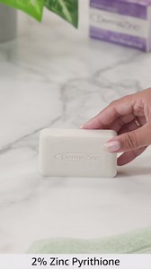 DermaZinc Therapy Soap, Zinc Soap for Skin, Skin Disorder Relief for Psoriasis, Dermatitis, Eczema, and Other Condition Symptoms