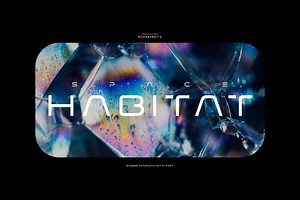 MBF Space Habitat - Scifi font, a Sans Serif Font by MoonBandit