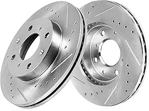 Callahan Brake Parts CDS03042 FRONT 294mm Drilled & Slotted 4 Lug [2] Premium Brake Rotors [ fit 2007-2016 Mini Cooper ]