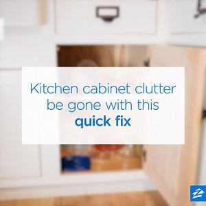If your Tupperware containers constantly tumble out of your kitchen cabinets or is jumbled in drawers, this #HomemadeHack is for you! | Zillow