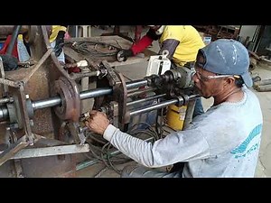 DIY line boring machine