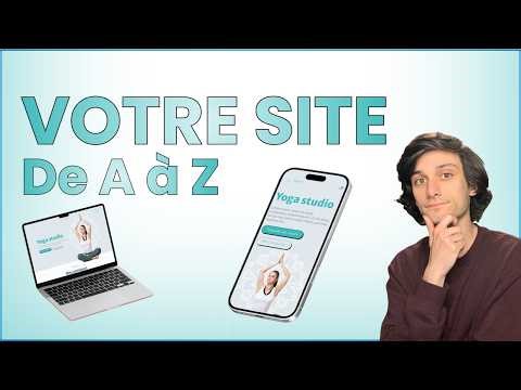 Créez votre site internet de A à Z facilement (2026)