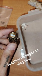 Simpling Panlagay sa Sing Sing for self protection . #crafts #protection #amulet #talisman #antinganting #agimat #rings #jewellery | Devino Heneral Anting Anting at Agimat