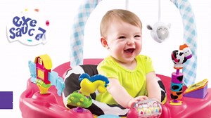 ExerSaucer Moovin' & Groovin' Bouncing Activity Saucer