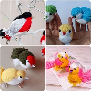 57K views · 420 reactions | Easy woolen bird making❤️ | Yeliz Craft | Facebook