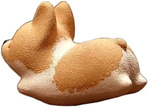 Flying Corgi Figurine Purple Sand Dog Crafts