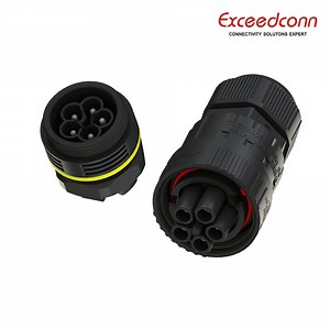 [Hot Item] 5 Pin Waterproof Connector Assembly Type Female Soldering Waterproof Connector