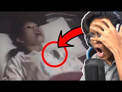 REACTING TO REAL HORROR VIDEOS (First Time)