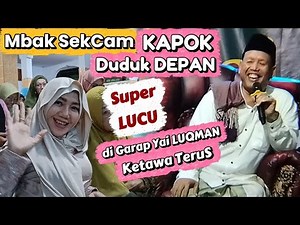 Sister Sek Cam is tired of sitting in the front row, unable to hold back her laughter, KH. Lukman...