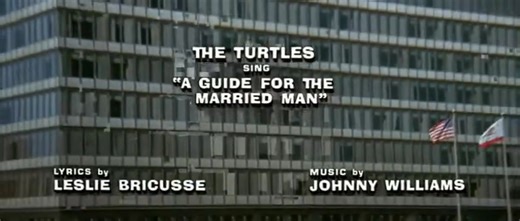 Intro to my favorite '60s sex comedy, "A Guide for the Married Man" (1967), starring Walter Matthau, Inger Stevens, Robert Morse, and with cameos by just about everyone in Hollywood. Directed by Gene Kelly. The catchy song was composed by John Williams, with lyrics by Leslie Bricusse, and performed by The Turtles. | Midcentury Fashion
