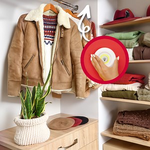 Here's a bright solution to your closet woes! Use #VELCROBrand Stick On Tape to brighten up those dark corners with puck lights—instant illumination for your closet!   SHOP NOW - https://ow.ly/qlVn50Ql4cH #nomoredarkclosets #easyhomeimprovement #DIY | Velcro Brand | Facebook