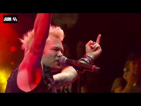 Sum 41 - Live 2016 Full Show HD - Impressive Light Show - The Green Cabaret Festival