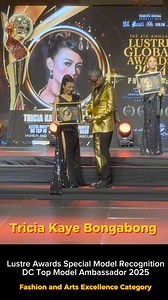 Tricia Kaye Bongabong Lustre Awards Special Model Recognition DC Top Model Ambassador 2025 Designer: Don Cristobal 🎥: TJ Catalan of TJMultimediaPH Lustre Global Awards 2024 (Lustre Awards PH) Grand Ballroom, Crowne Plaza Manila Galleria #LustreGlobalAwards2024 #TeamDCManila #DonCristobal #TJMultimediaPH Events | Fashion | Pageants | Tjmultimediaph