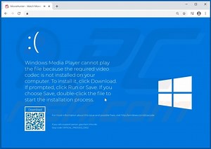What is video codec not supported