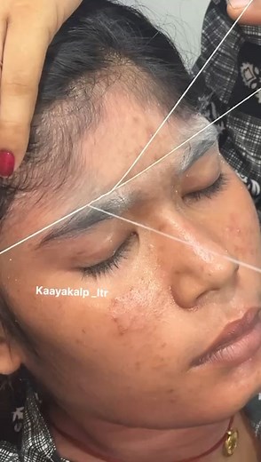 #threading #eyebrow #thread #eyebrowthreading #threadng #threadingeyebro #threadingcourse #threadingexpert #eyebroshape #eyebrowshape #threadingeyebrows #threadingbrows #threadingspecialist #threadslift #threadingsalon | kaya_kalp_ladies_beauty_parlor