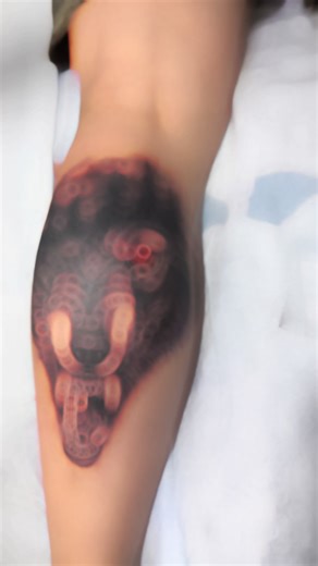 Wolf Tattoo Design Inspired by Tradition