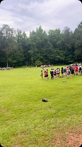 Big Game tonight: Clothespin Tag! It’s a little wet, but they’re having a blast! #campvineyard2025 | Camp Vineyard