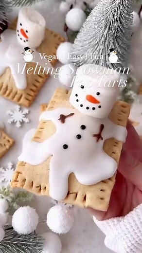 102K views · 238 reactions | SNOWMAN POP TARTS☃️ YAY or NAY?? Who...