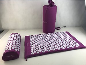 [Hot Item] Acupressure Mat Set Acupuncture Point Massage Pillow Relieving Back and Neck Pain Muscle Relaxation and Stress Reduction Sciatica Relief