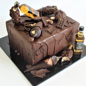 Loaded Chocolate Birthday Drip Cake! | Cupcake Savvy