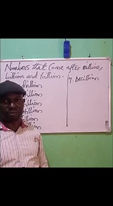 Counting Numbers higher than trillion. #highnumbers #Quadrillion #quintillion #sextillion #septillionetc | Uncle OV