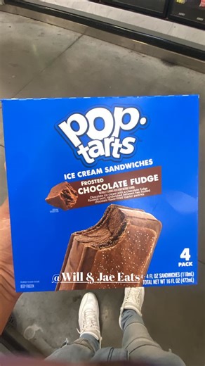 7.4K views · 110 reactions | Chocolate fudge Pop Tarts Ice Cream | Will & Jae Eats | Facebook