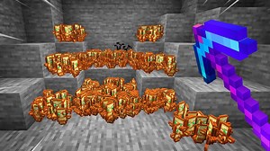 Minecraft, but Item Drops Are Random and Multiplied