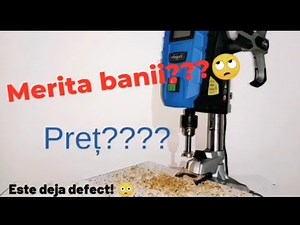 📍Unboxing / 🛠Montaj / Masina de gaurit cu banc SCHEPPACH DP55