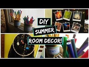 DIY Summer Room Decor And Organization | Easy And Cute!