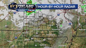 18 reactions | FIRST ALERT WEATHER: Storms are expected to produce hail and wind today across the northeast half of the Ozarks, while steam heat affects the southwest counties. | Brandon Beck KY3 | Facebook