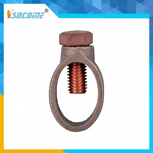 [Hot Item] Copper Grounding Clamp for Tape and Wire Connecting Clamp