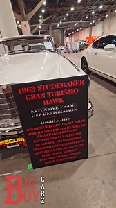 53K views · 3K reactions | 63' Studebaker Gran Turismo Hawk! #MecumAuctions | Big Boy Carz | Facebook