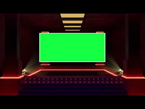 Orange Studio with Green Screen and 2 Minute Duration Template | FREE TO USE | MagnumEdits